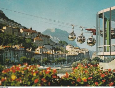 Gare inférieure, téléphérique de la Bastille, Grenoble