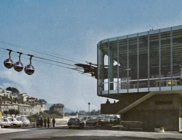 Gare inférieure, téléphérique de la Bastille, Grenoble