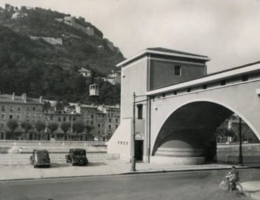 Gare inférieure, téléphérique de la Bastille, Grenoble