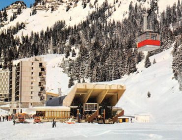 Gare inférieure du téléphérique des Grandes Platières, Flaine